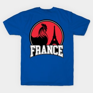 France | Le coq gaulois les symboles de la france T-Shirt